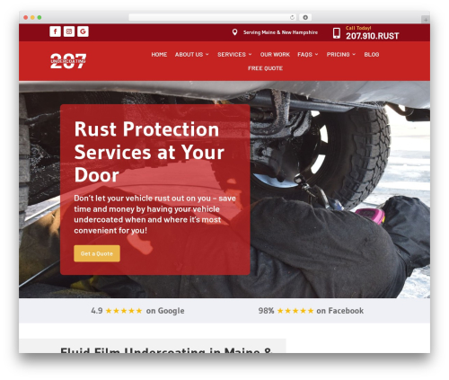 Ghlexpro WordPress plugin - 207undercoating.com