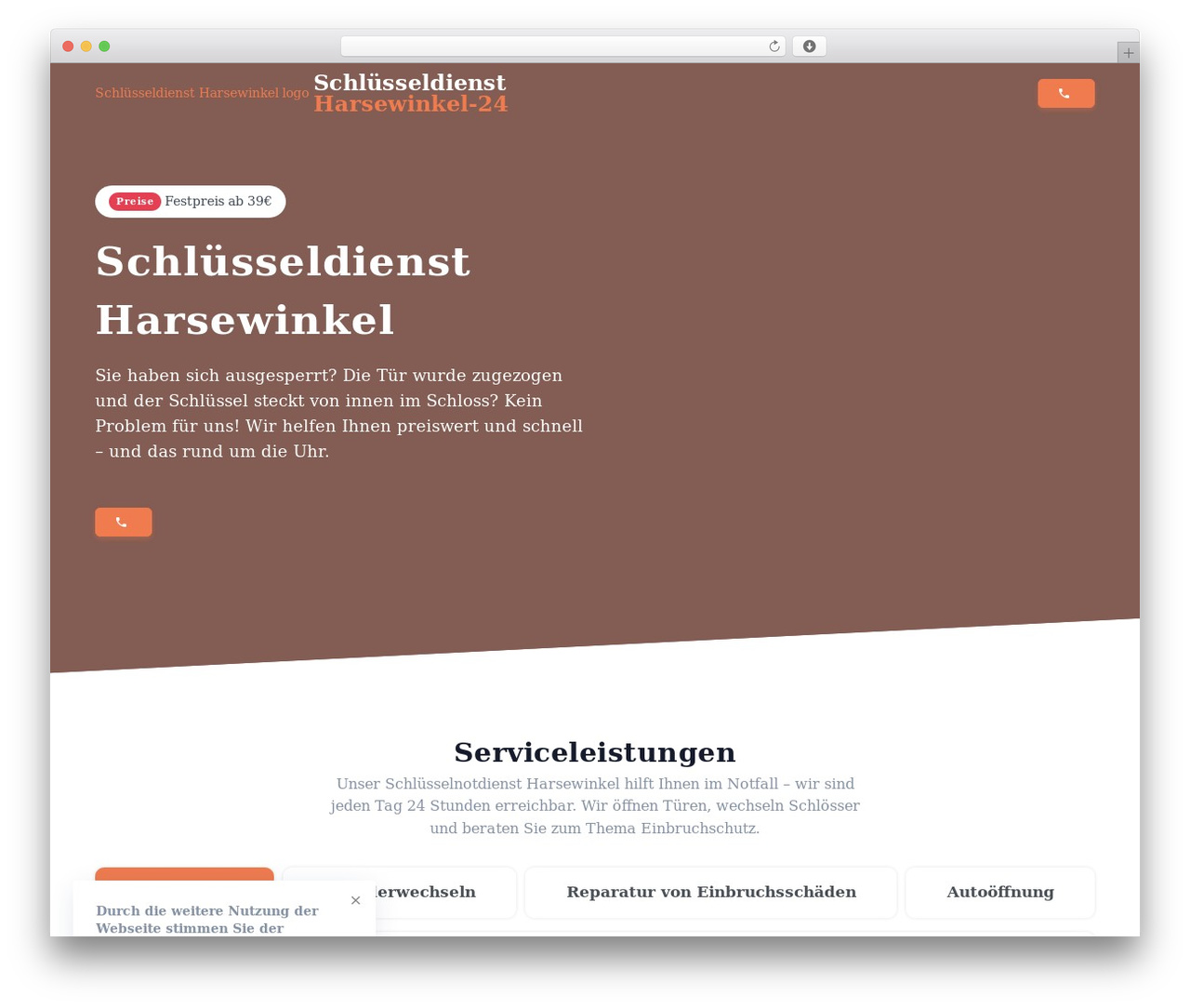multisite WordPress theme - schluesseldienst-in-harsewinkel.de