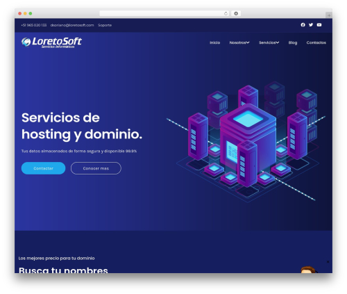 Theme WordPress PHOX - loretosoft.com