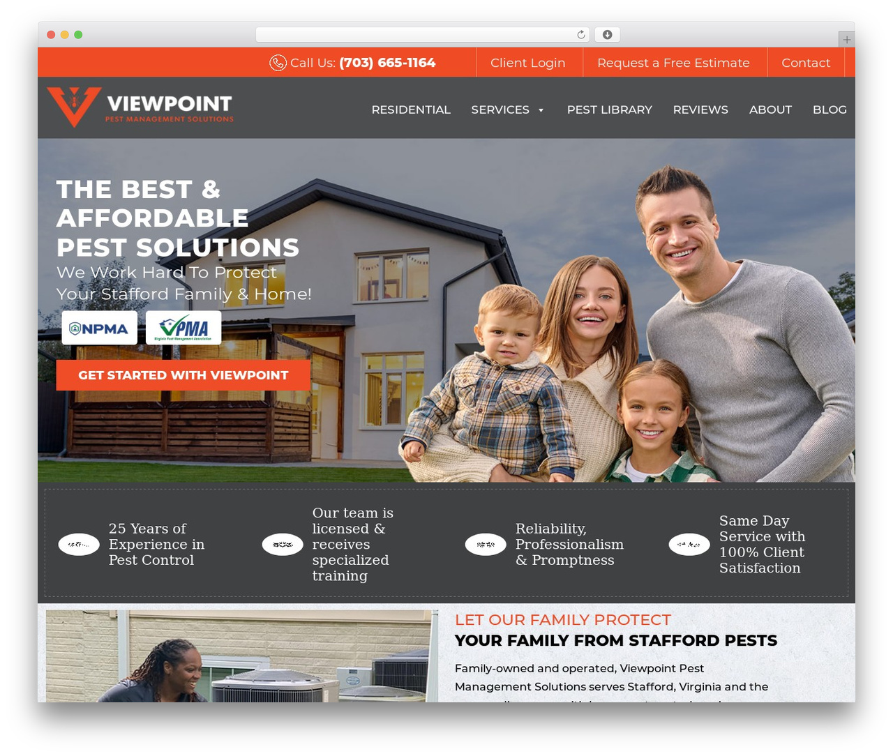 Theme WordPress View Point - viewpointpest.com
