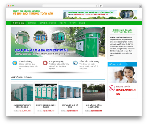 Web3B theme WordPress - nhavesinhtoancau.com