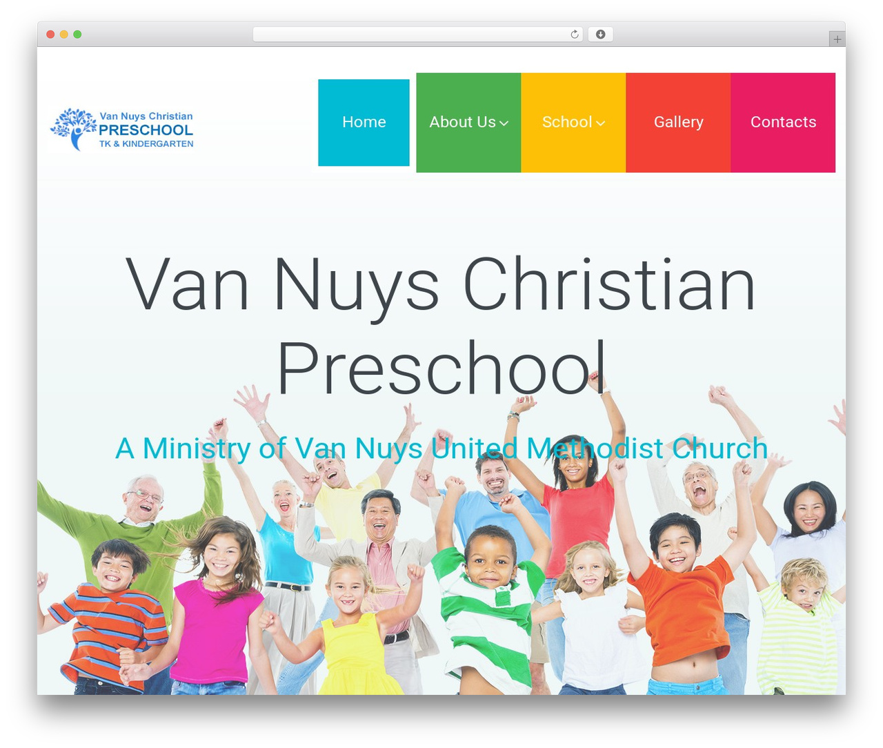 WordPress theme Cherry Framework - vannuyspreschool.com