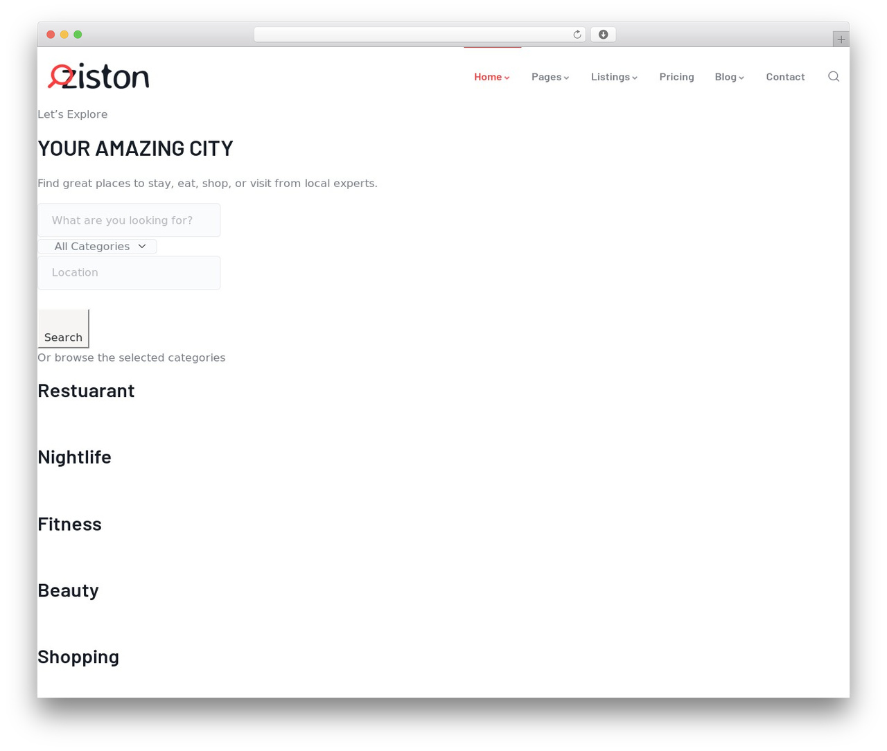 Ziston theme WordPress - pampangadirectory.net Ziston theme WordPress - pampangadirectory.net