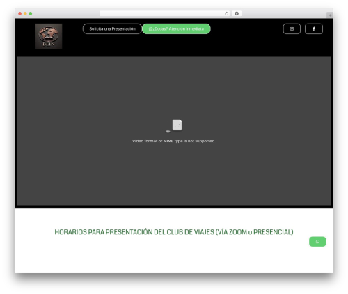 Custom iframe WordPress plugin - be-in.club