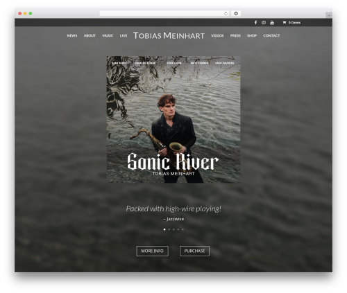 Divi WordPress theme - tobiasmeinhart.com