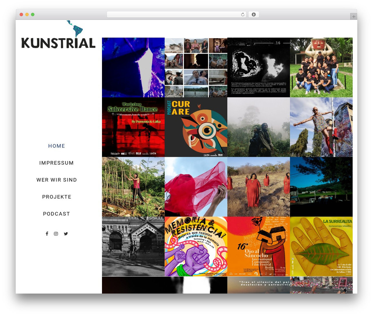 Folie WordPress theme - kunstrial.org