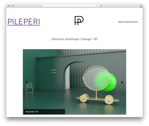 Fork theme WordPress - pileperi.com