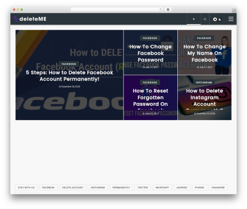 Geoit WordPress theme - clickdeleteme.com