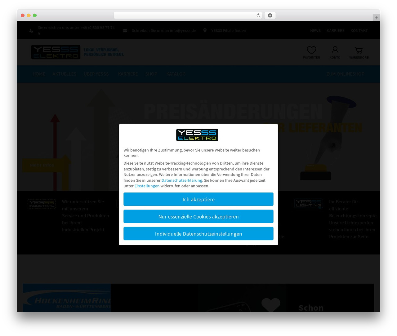Nex Child theme WordPress - yesss.de