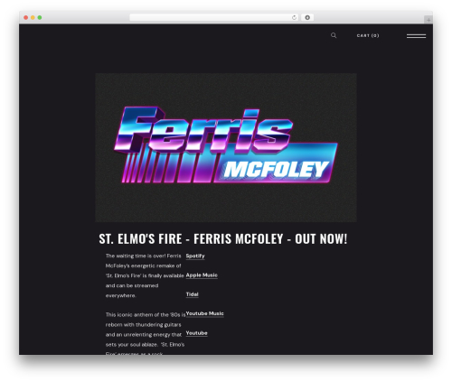 Overable WordPress theme - ferrismcfoley.ch
