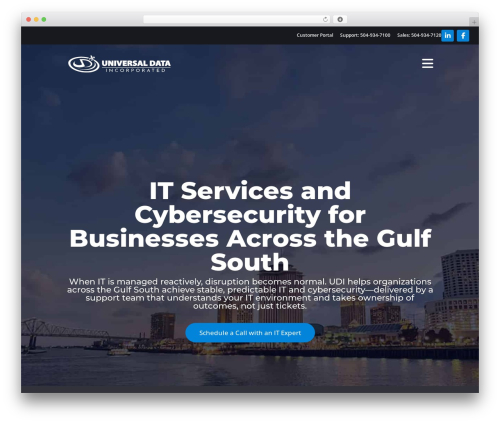 WordPress theme Udi - udi.com