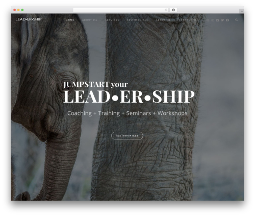 WordPress theme Quercus - jumpstartleadership.com