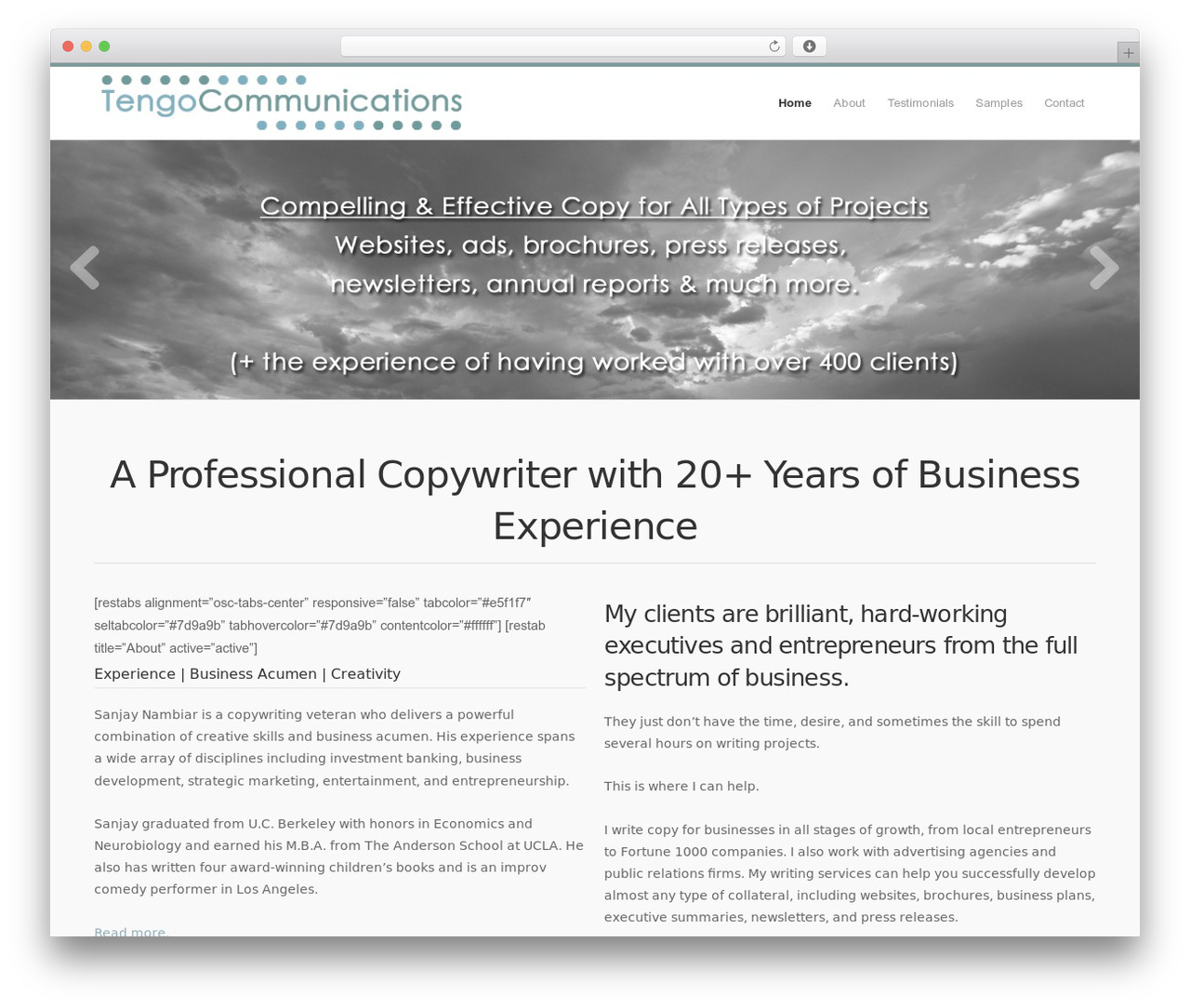 WordPress theme Response - tengocommunications.com WordPress theme Response - tengocommunications.com