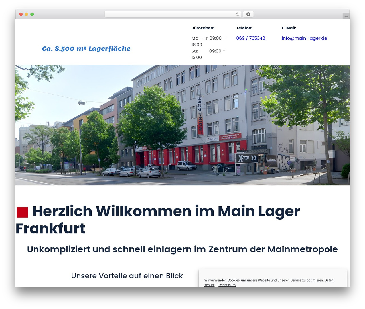 Constructor theme WordPress - main-lager.de