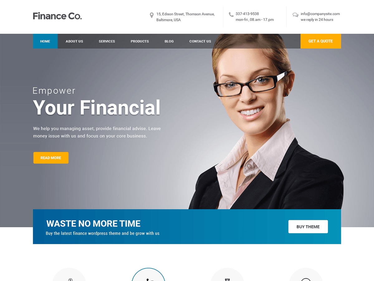 Finance WordPress ecommerce theme Finance WordPress ecommerce theme