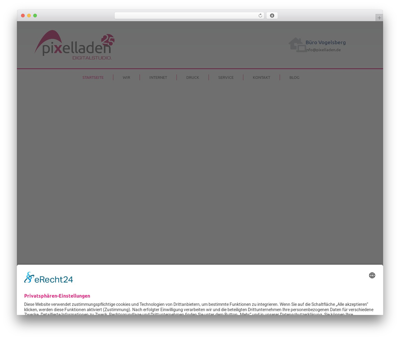 Hello Elementor WordPress website theme - pixelladen.de