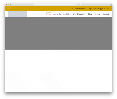 Hotelone top WordPress theme - pgkolkata.com