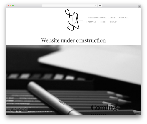 Luxury WordPress theme - francescolanzastudio.com