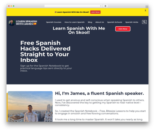 Masterstudy elementor widgets WordPress plugin - learnspanishwithjames.com