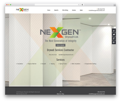 Helios Solutions Social Media Buttons (hs-social-media-buttons) free WordPress plugin - nexgendrywall.com