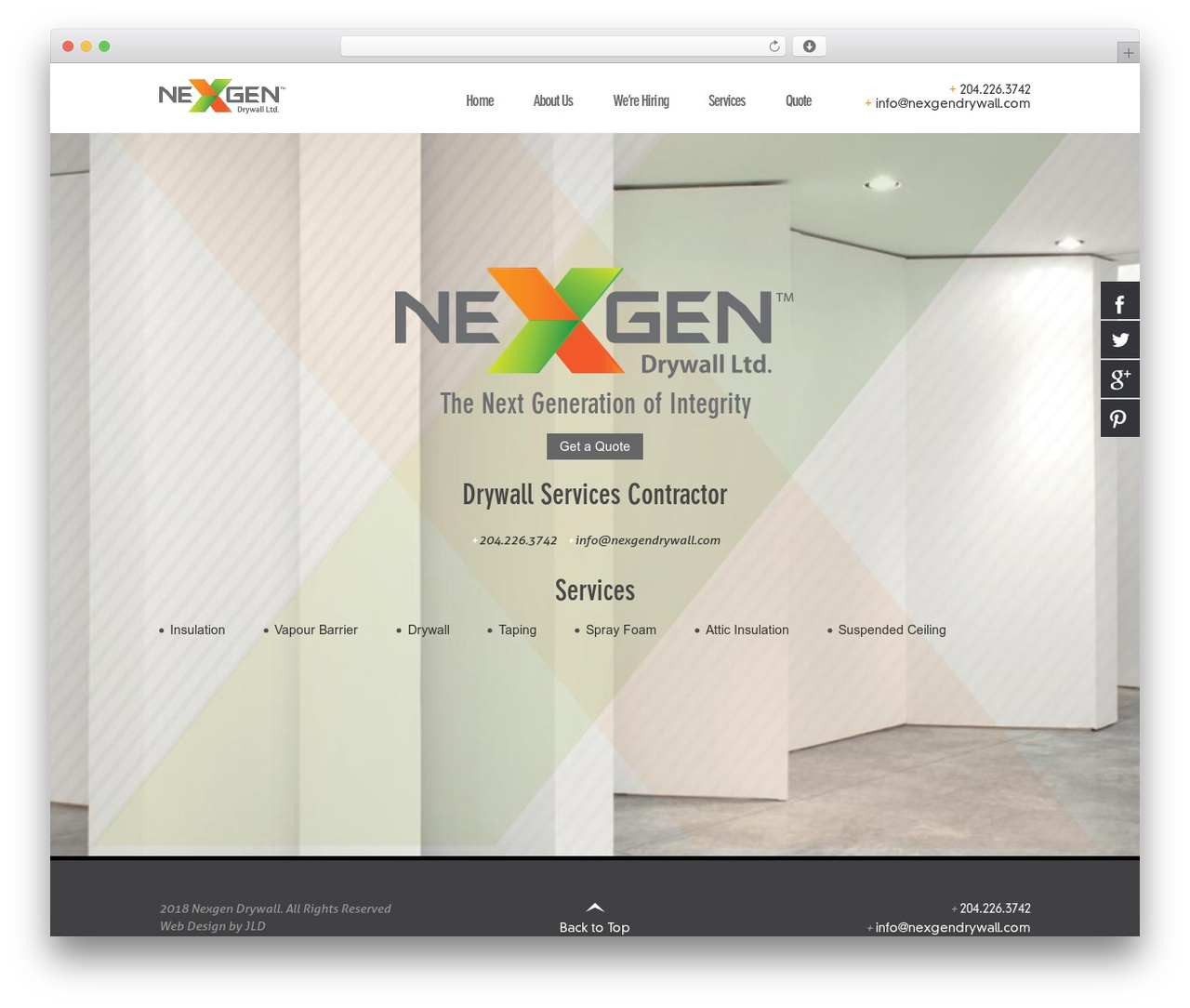 QuickStep WP theme - nexgendrywall.com QuickStep WP theme - nexgendrywall.com