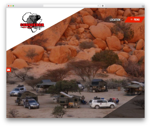 Theme WordPress Conqueror - conqueror4x4.com