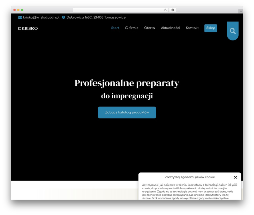 Theme WordPress ergotree - sarsil.com.pl