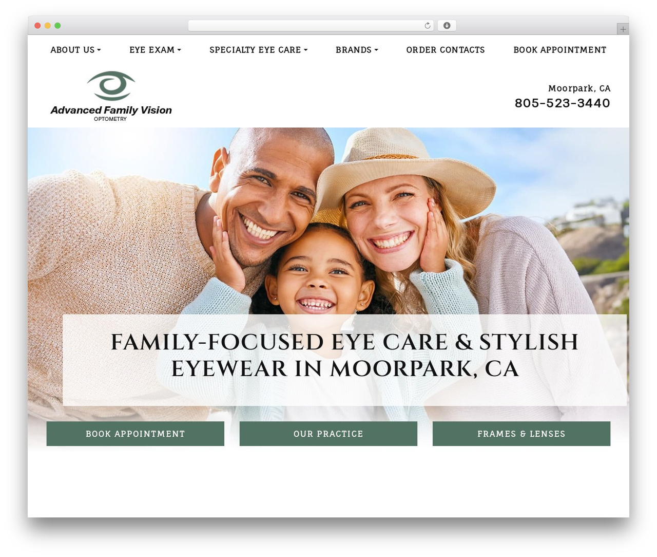 Theme WordPress UnderStrap - moorparkvisioncenter.com