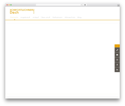 Mystickyelements pro WordPress plugin - komfortwohnbau-dech.de