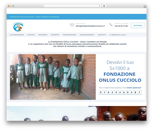 Sd donations WordPress plugin - fondazionecucciolo.it