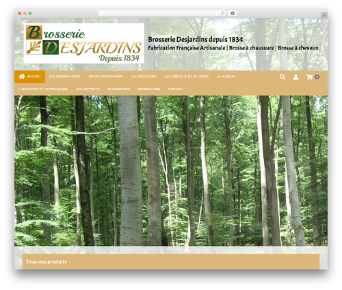 6temflex theme WordPress - brosserie-desjardins.com