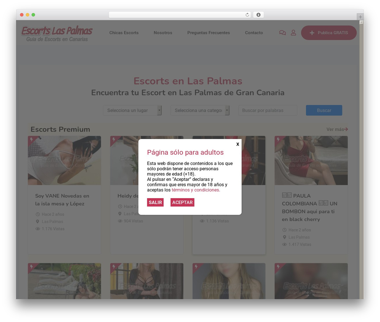 Classima WordPress theme - escortslaspalmas.com Classima WordPress theme - escortslaspalmas.com