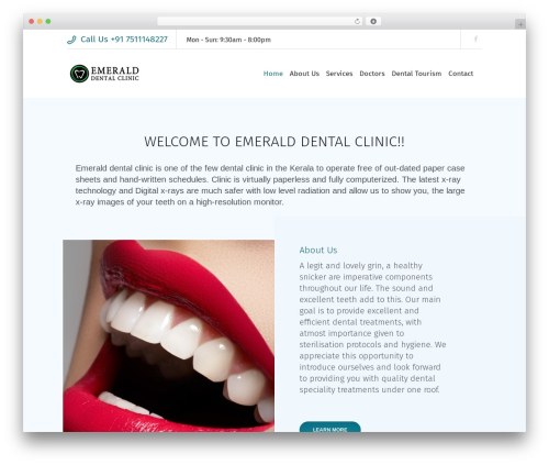 Denta theme WordPress - emeraldclinic.in Denta theme WordPress - emeraldclinic.in