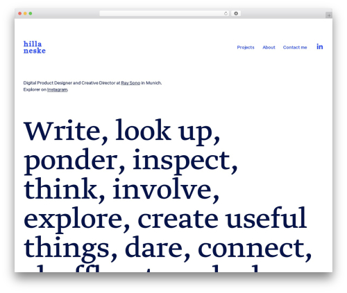 Hilla WordPress theme - hilla.com
