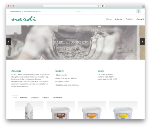 Theme WordPress Halloweb - narditalia.com