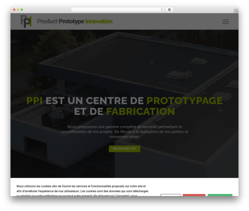 WordPress theme PPI - product-prototype-innovation.com