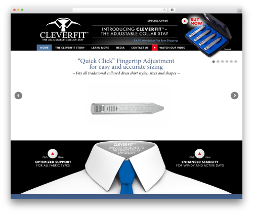 WordPress theme WordPress Starter Theme - cleverfitstay.com