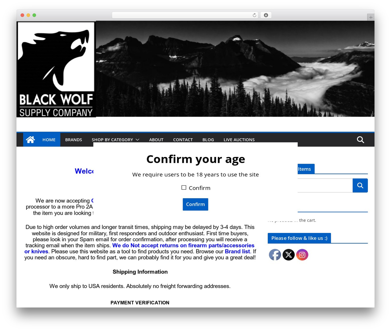 ColorMag WordPress theme - blackwolfsupply.com ColorMag WordPress theme - blackwolfsupply.com