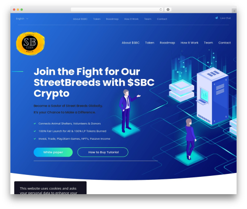 Crypto converter widget WordPress plugin - streetbreedcoin.com