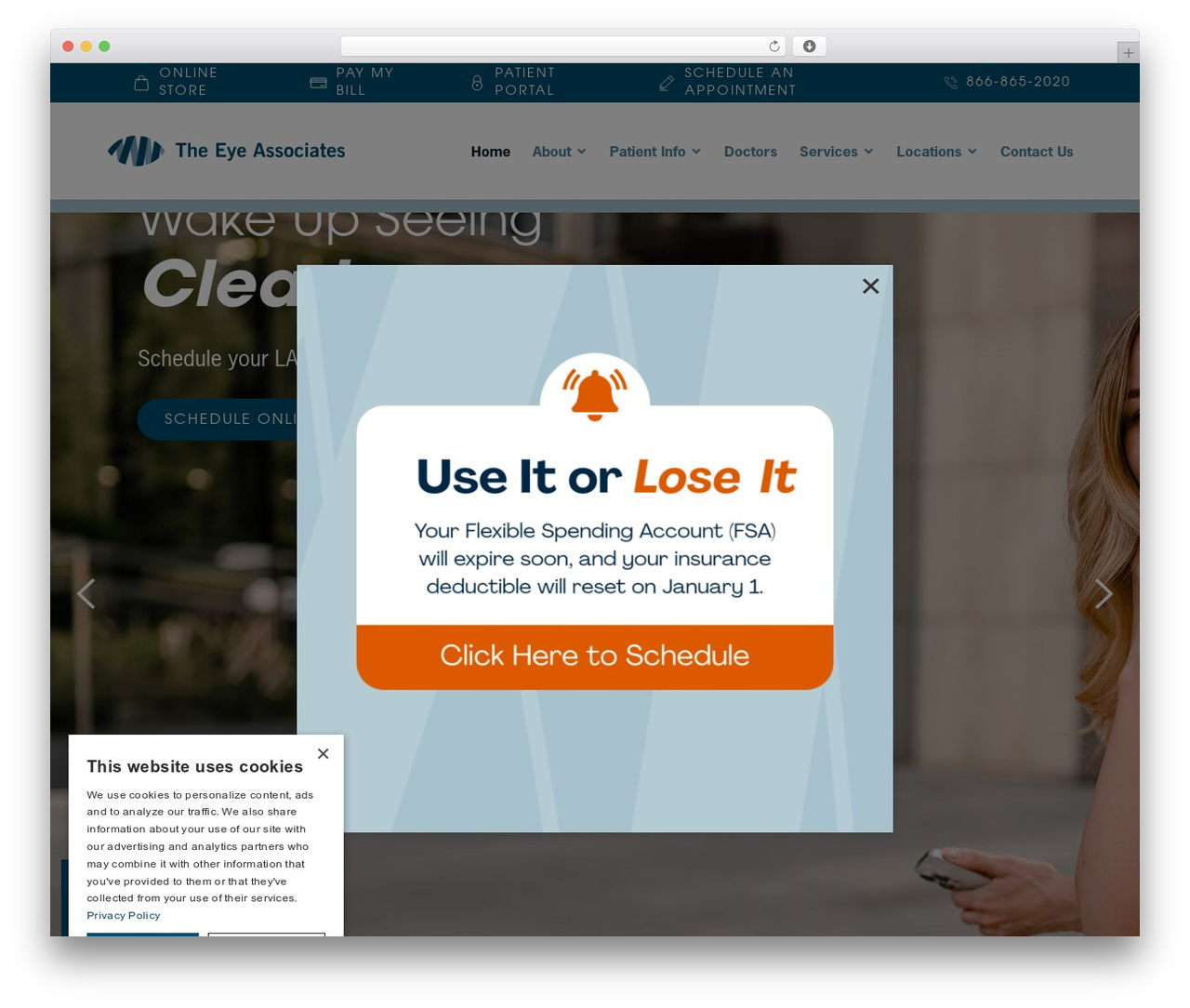 Glacial Theme theme WordPress - theeyeassociates.com