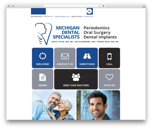 Pro theme WordPress - perioimplantmi.com