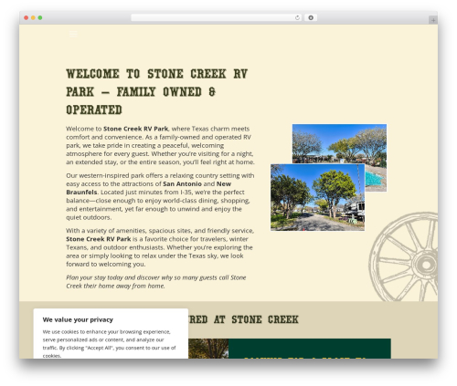 Elfsight weather cc WordPress plugin - stonecreekrvpark.com