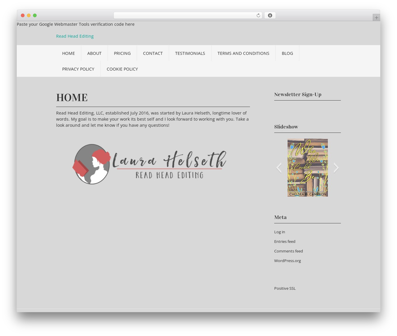 Vortex WordPress theme - readheadediting.com Vortex WordPress theme - readheadediting.com
