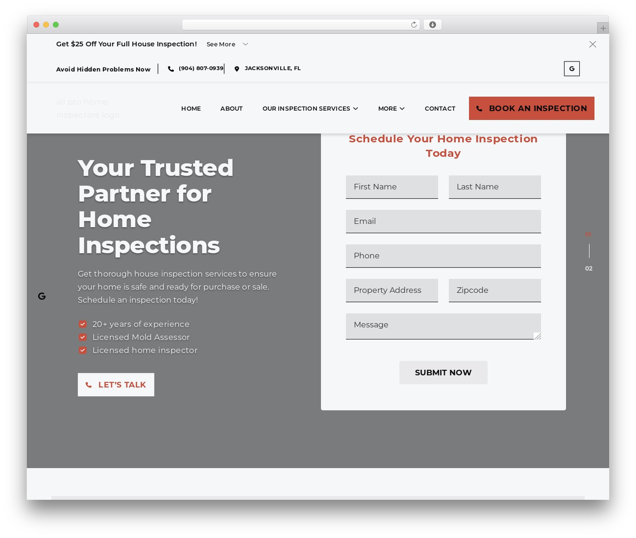 WordPress theme Prague - allproinspectors.com WordPress theme Prague - allproinspectors.com