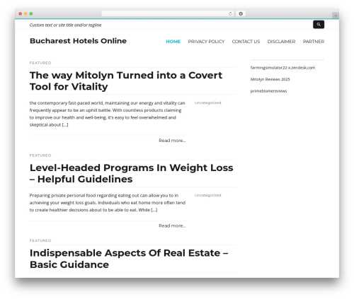 Nucleus WordPress theme - bucharest-hotels-online.com Nucleus WordPress theme - bucharest-hotels-online.com