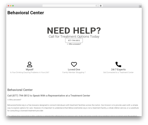 Responsive block suite WordPress plugin - behavioralcenter.org