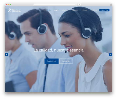 Fresh framework WordPress plugin - grupoprogedsa.com