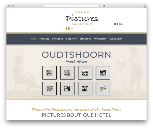 WordPress theme Divi - picturesguesthouse.co.za