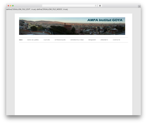 WordPress theme Tiny Framework - ampaiesgoya.com WordPress theme Tiny Framework - ampaiesgoya.com