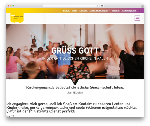 Mapsvg WordPress plugin - katholische-kirche-aalen.de